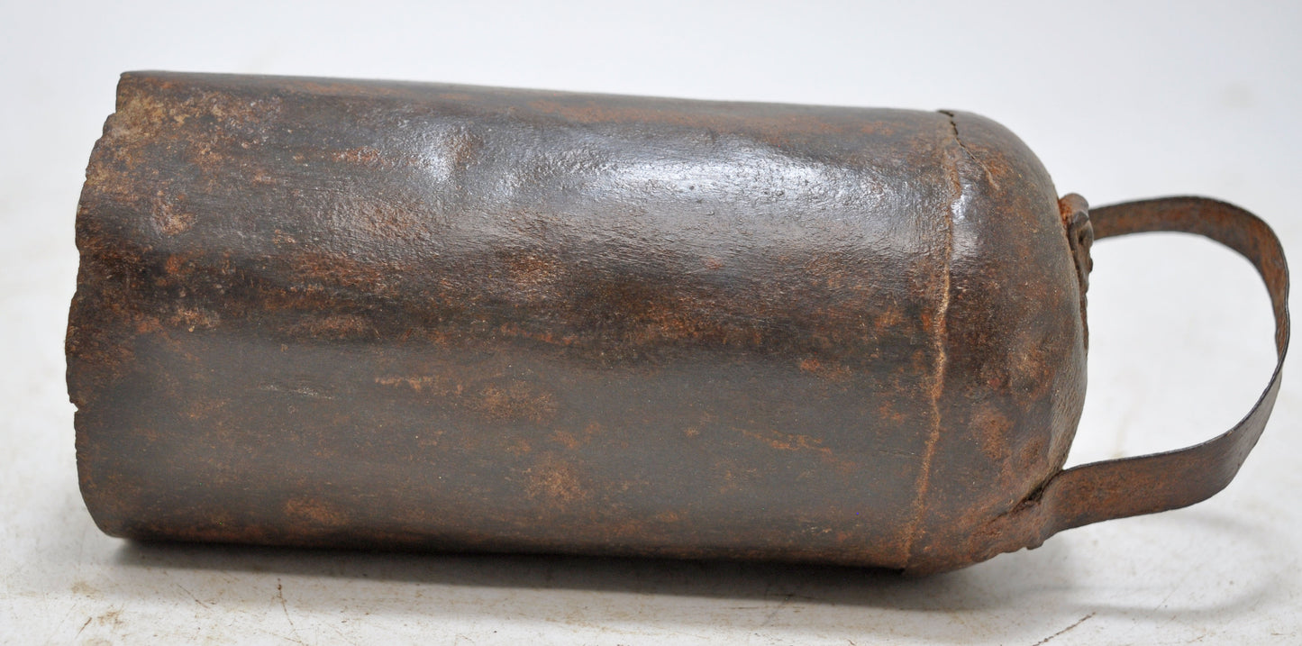 Antique Iron Animals Cow Bell Original Old Hand Crafted