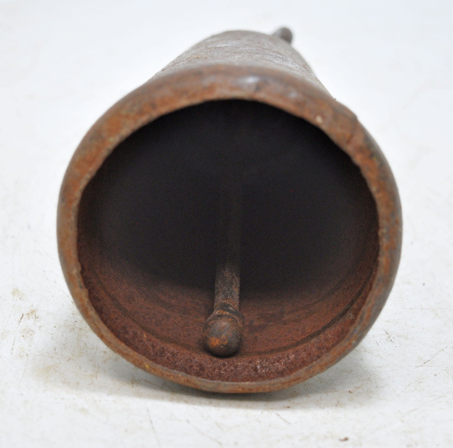 Antique Iron Animals Cow Bell Original Old Hand Crafted