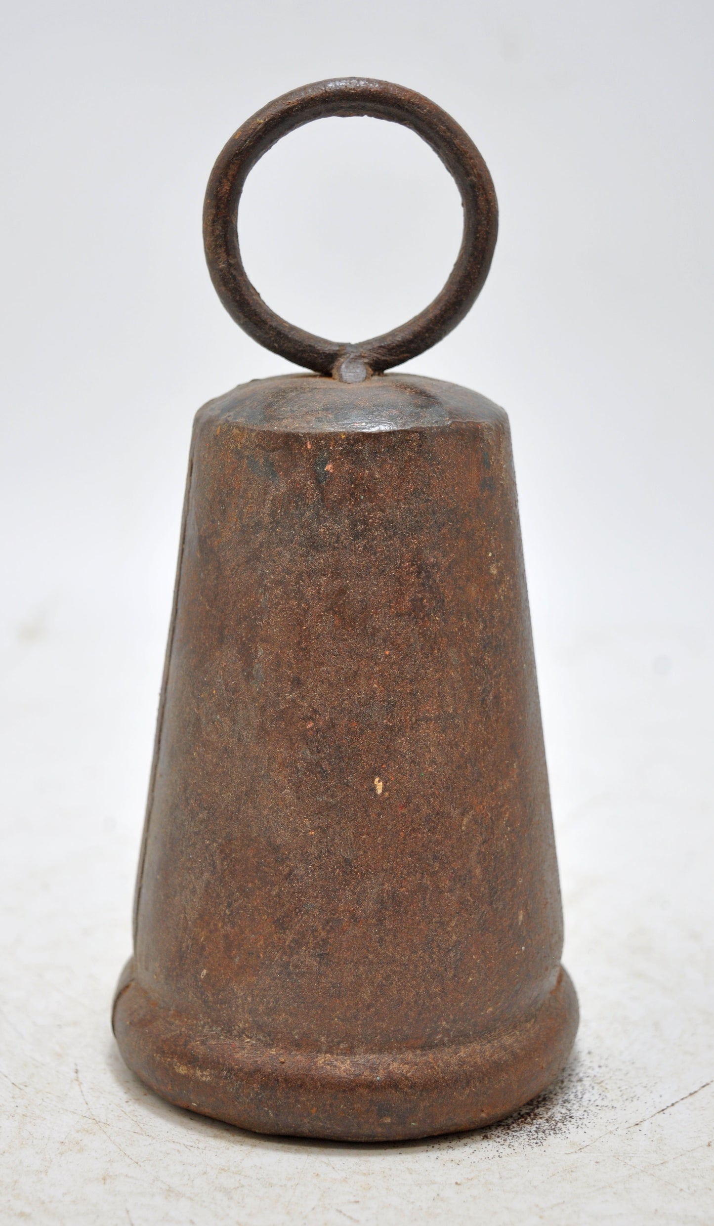 Antique Iron Animals Cow Bell Original Old Hand Crafted