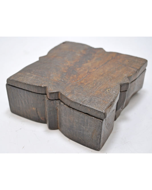 Antique Wooden Kitchenware Spice Box Original Old Hand Crafted