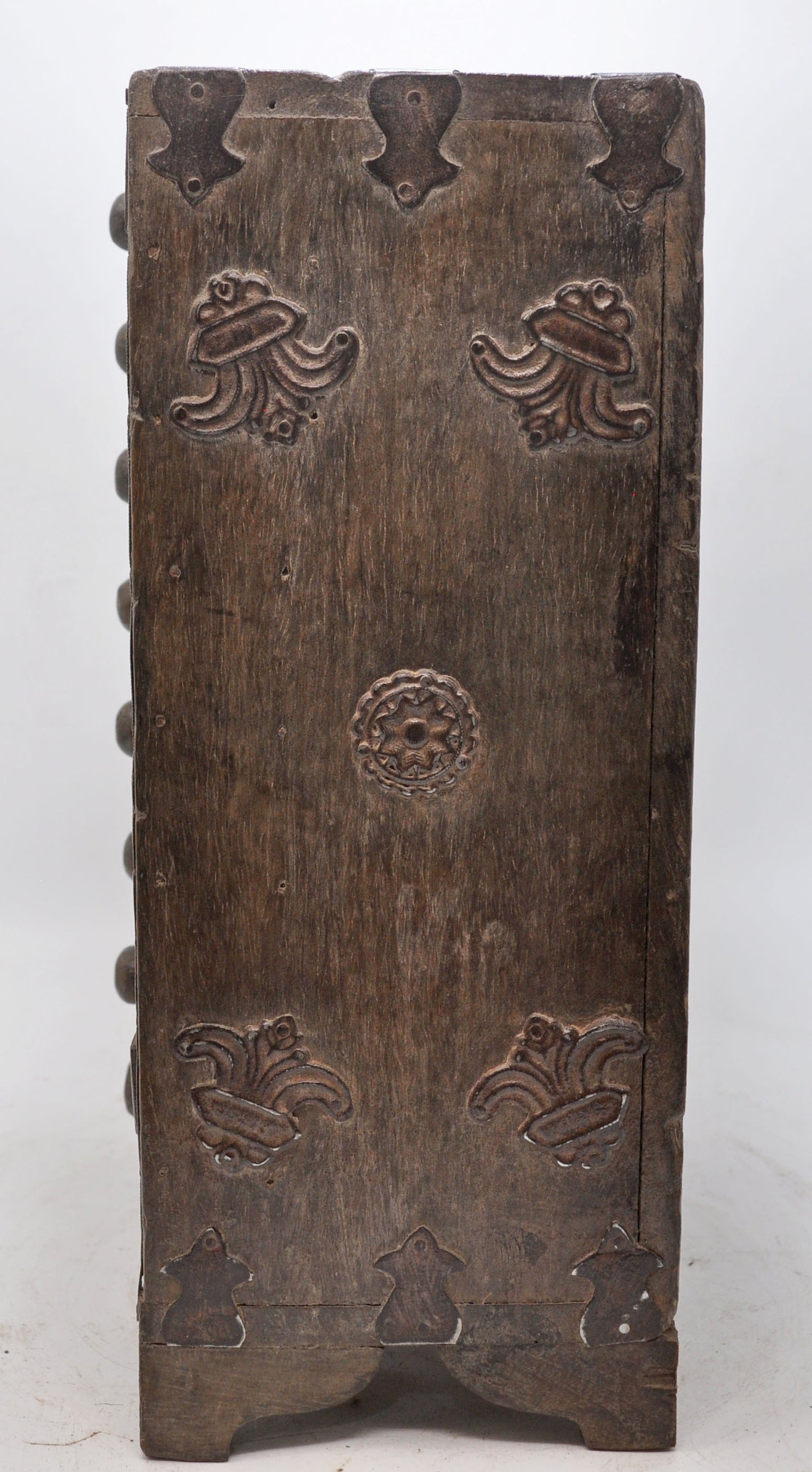 Vintage Wooden 8 Small Drawers Jewellery Box Original Old Fine Hand Crafted