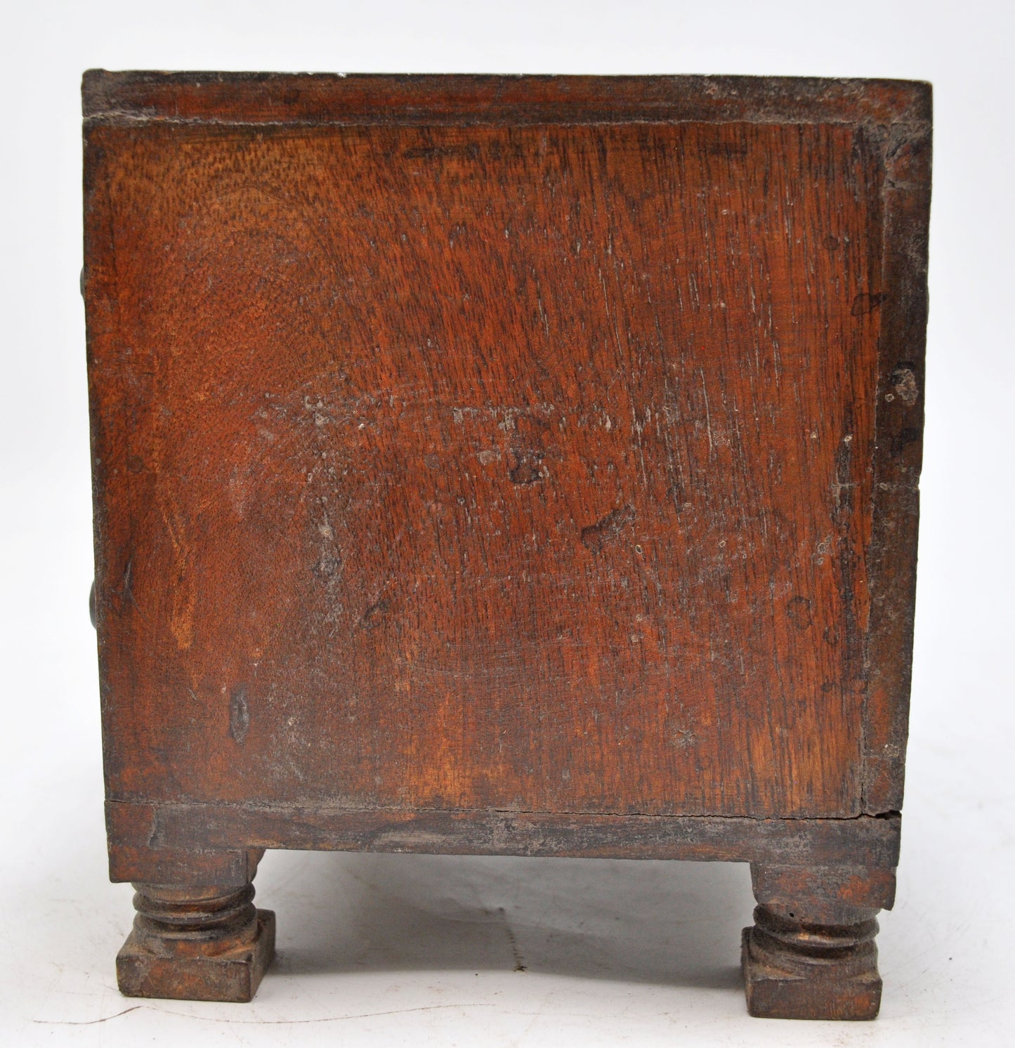 Vintage Wooden 6 Small Drawers Jewellery Box Original Old Fine Hand Crafted