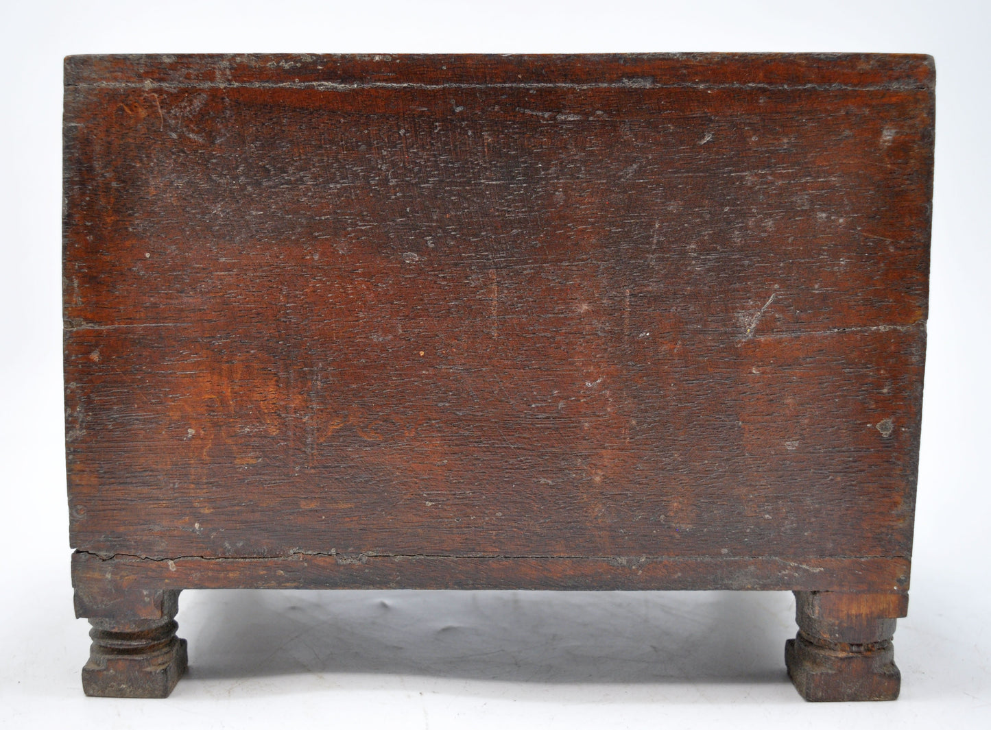 Vintage Wooden 6 Small Drawers Jewellery Box Original Old Fine Hand Crafted