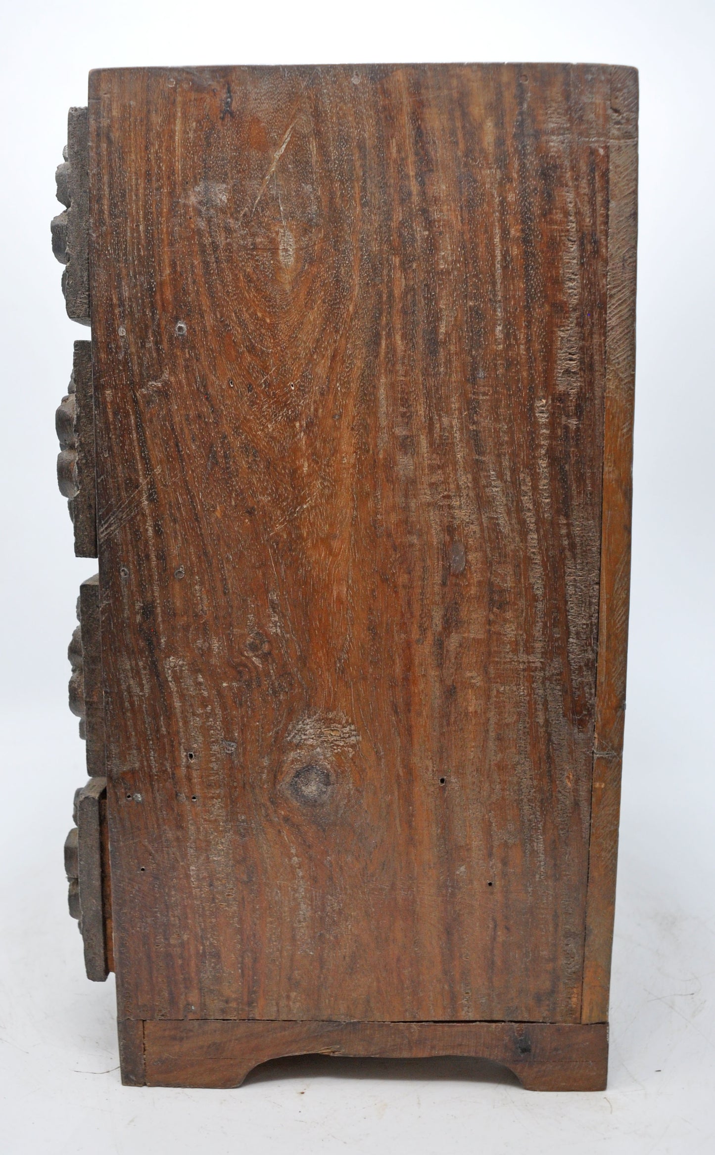 Antique Wooden 16 Small Drawers Jewellery Box Original Old Very Fine Hand Crafted