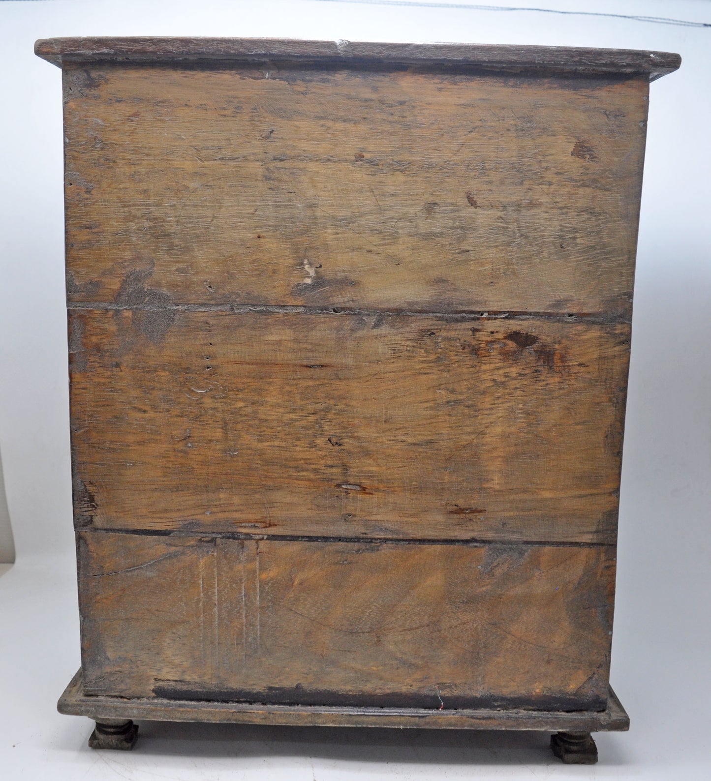 Vintage Wooden 20 Small Drawers Jewellery Box Original Old Fine Hand Crafted