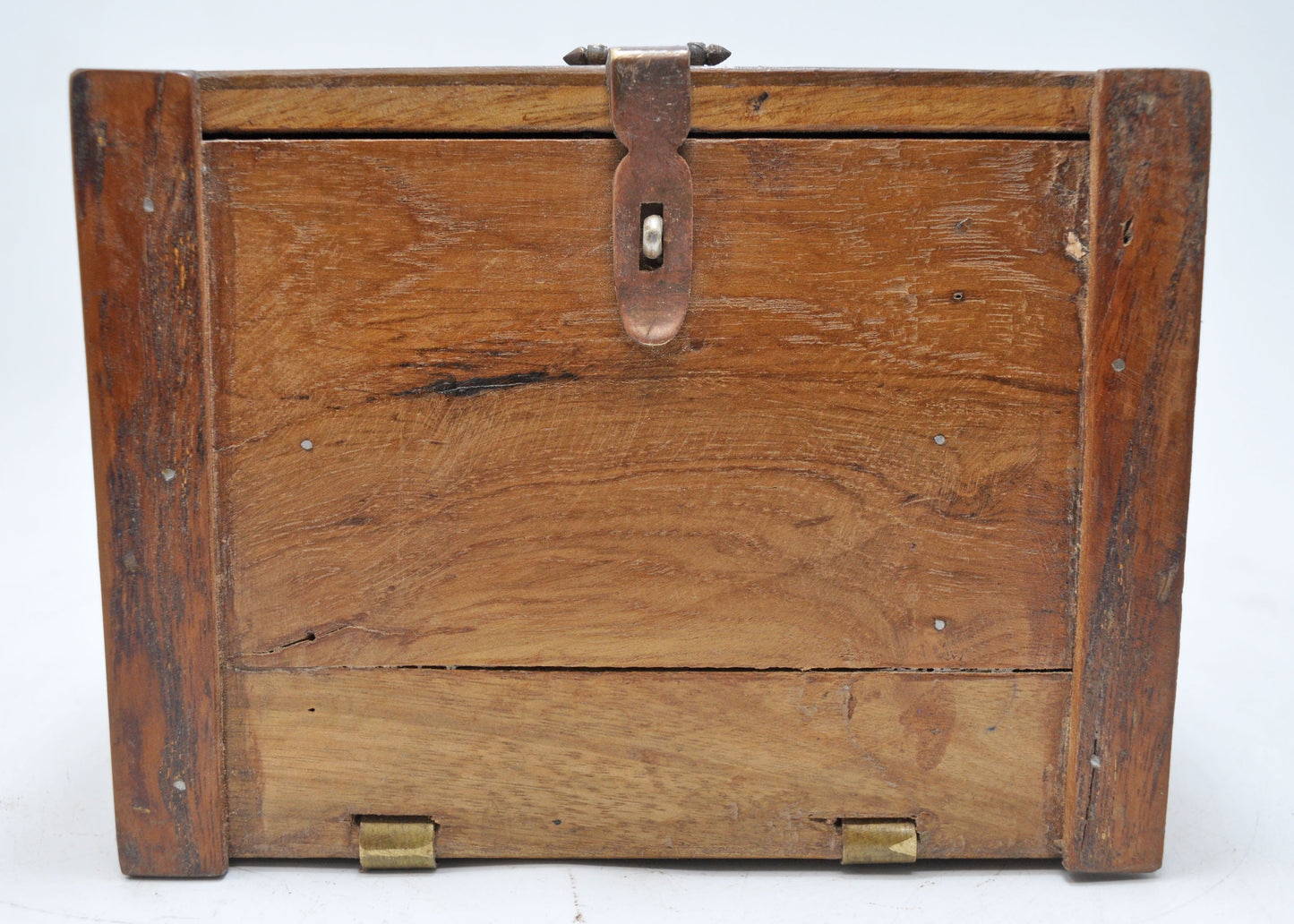 Vintage Wooden Drawers Jewellery Box Original Old Hand Crafted