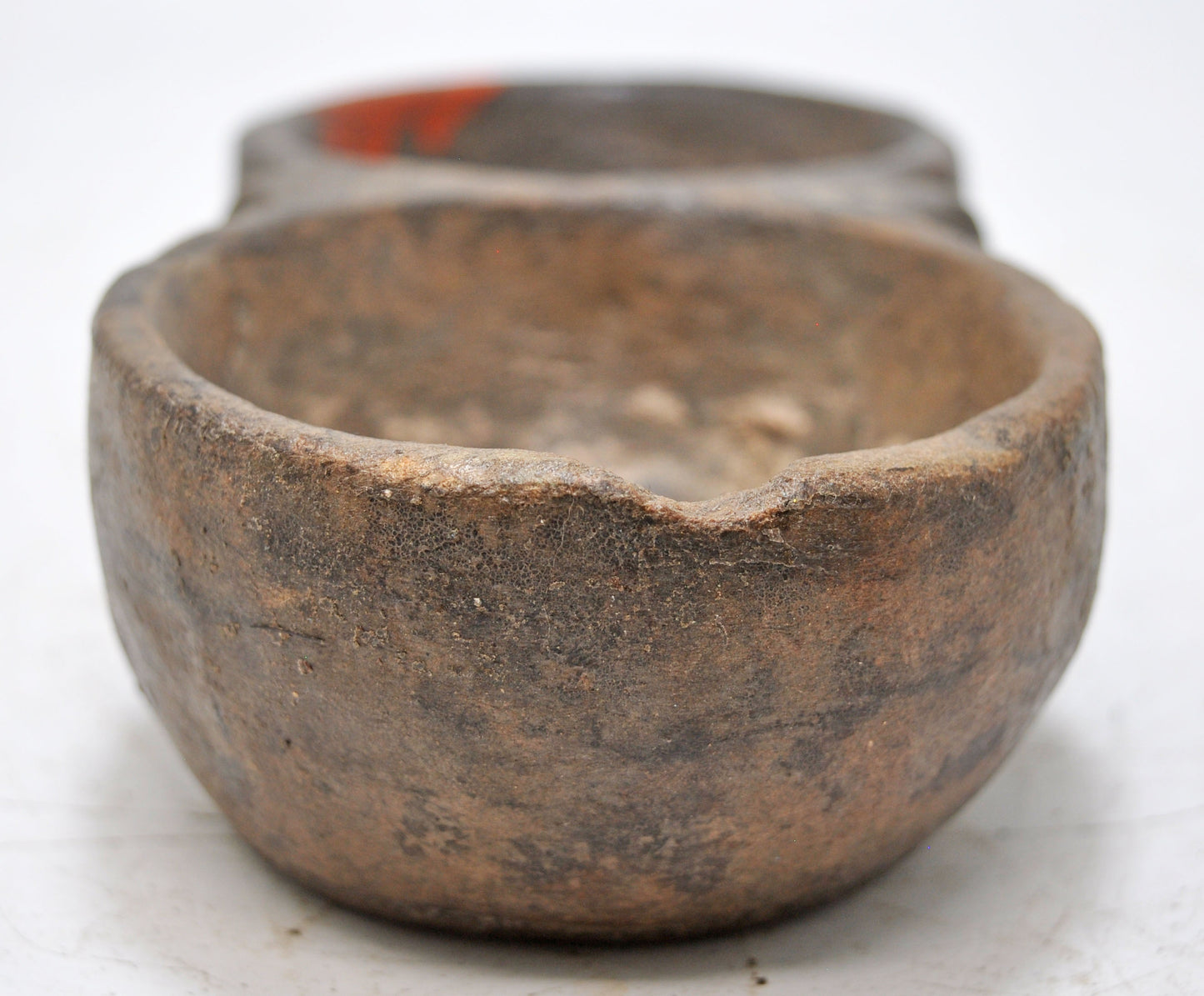 Antique Sand Stone Kitchenware Spice Bowl Original Old Hand Carved