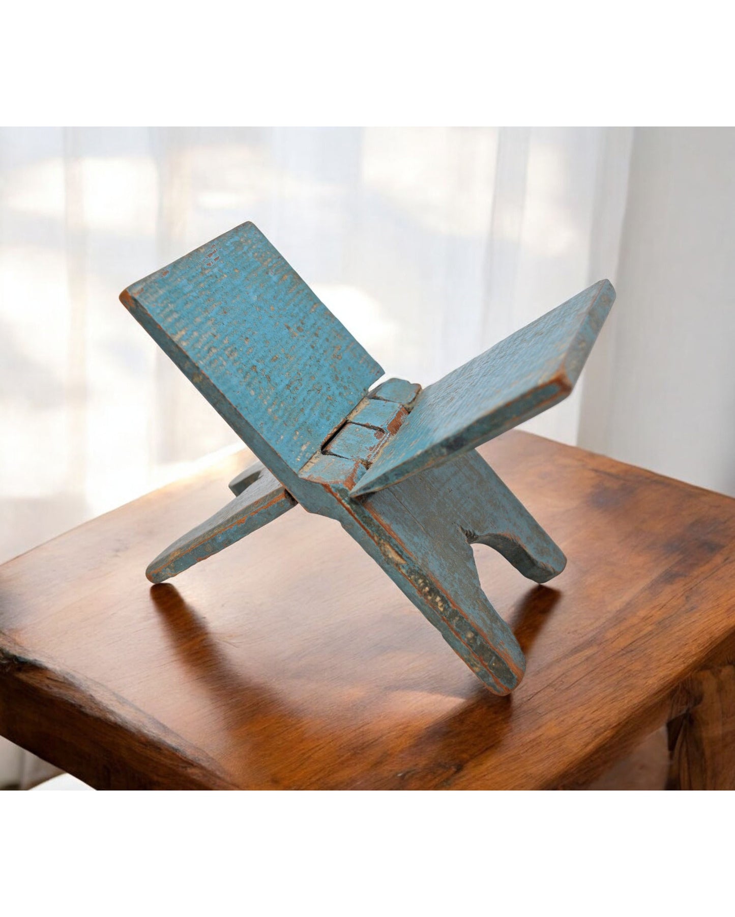 Antique Wooden Holy Quran Book Stand Original Old Hand Crafted