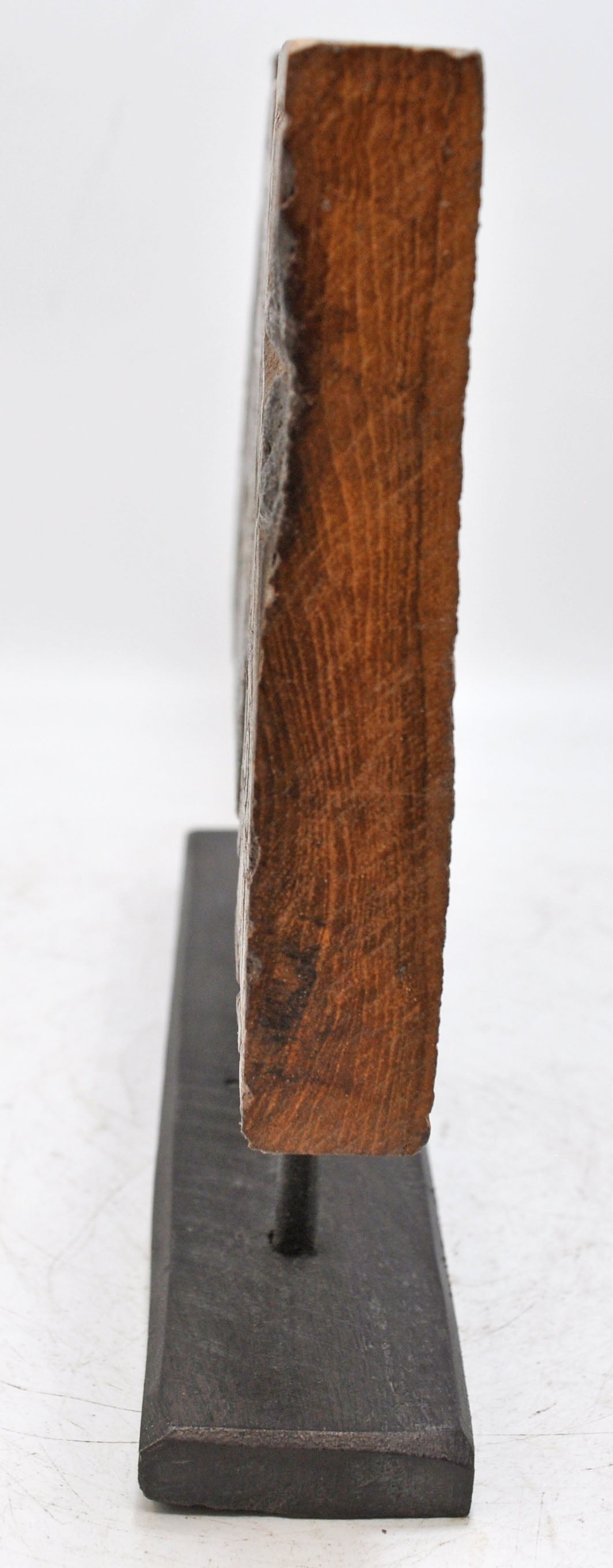 Antique Wooden Ganesha Carving Panel Plaque Original Old Fine Hand Carved