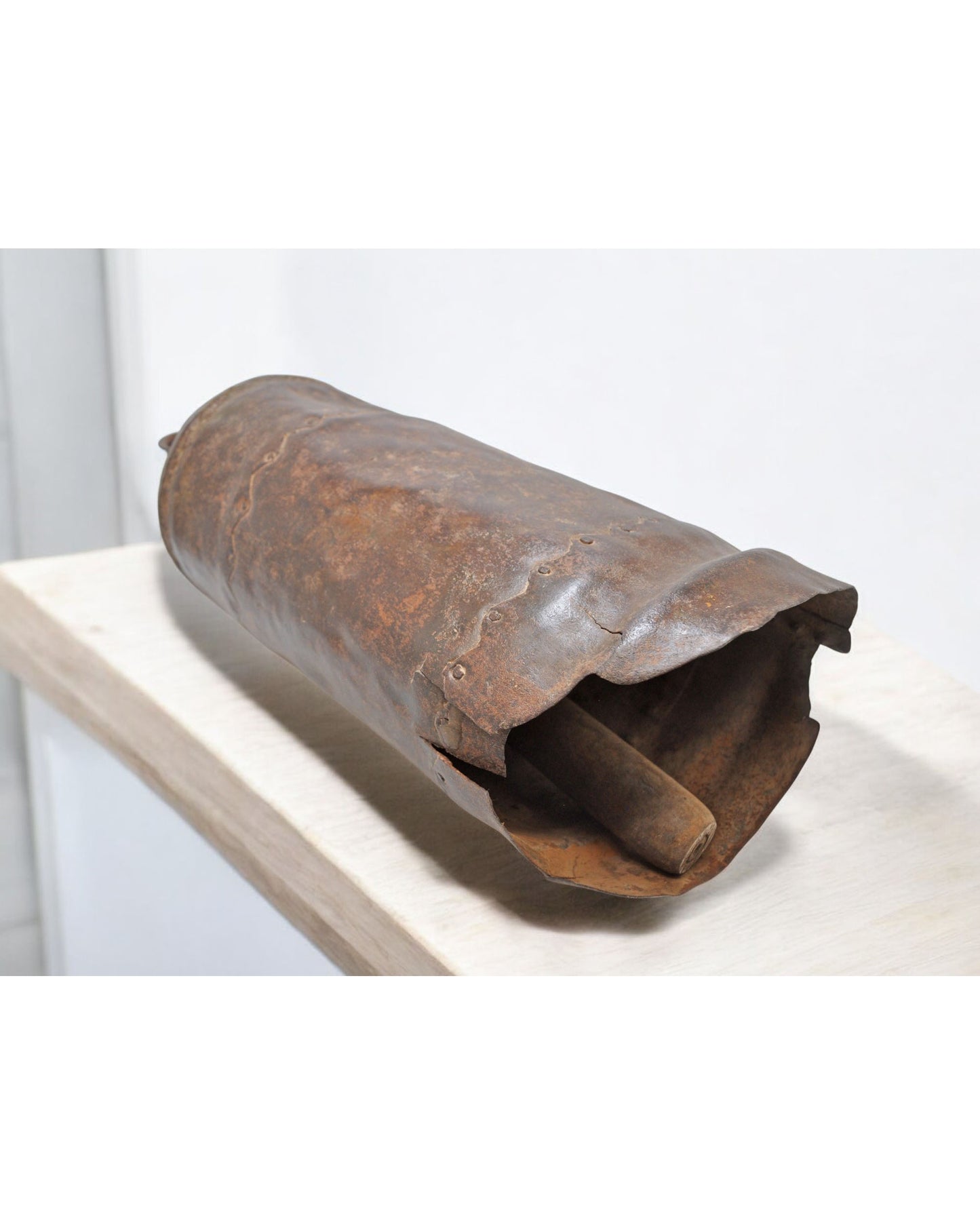 Antique Iron Large Heavy Animals Bell Original Old Hand Crafted