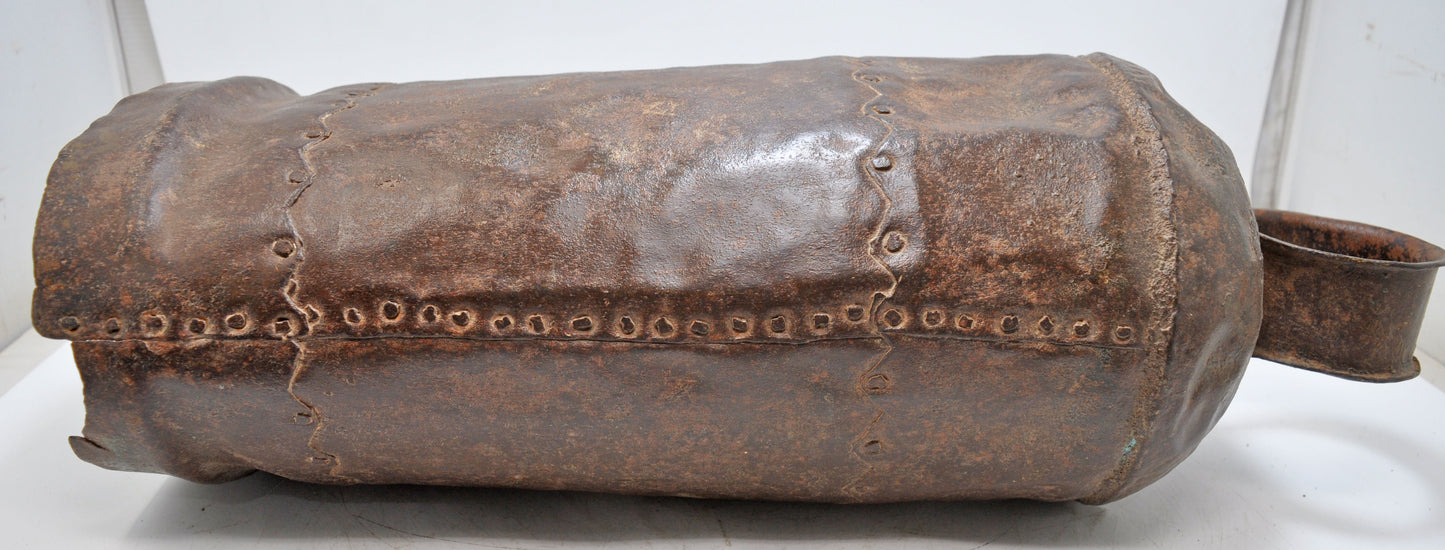 Antique Iron Large Heavy Animals Bell Original Old Hand Crafted