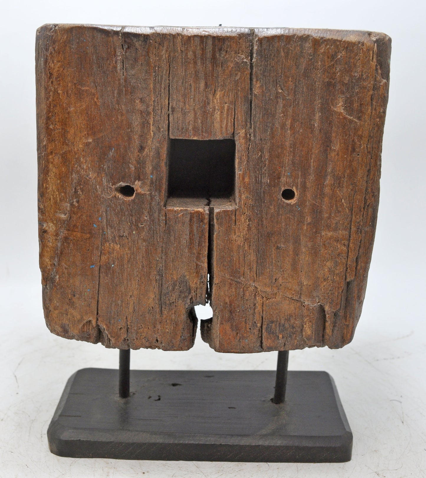 Antique Wooden Architectural Bracket Carving Candle Holder Original Old Fine Carved