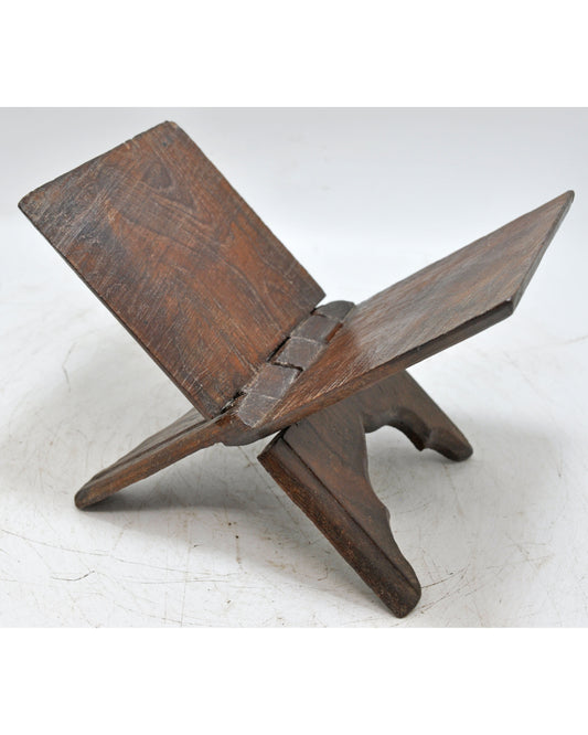 Antique Wooden Holy Quran Book Stand Original Old Hand Crafted
