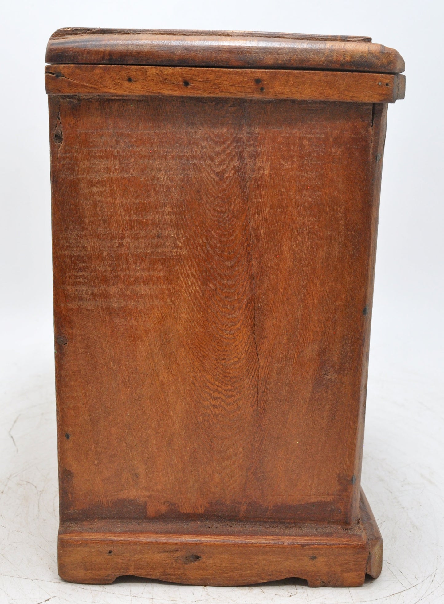 Vintage Wooden Storage Box Original Old Hand Crafted