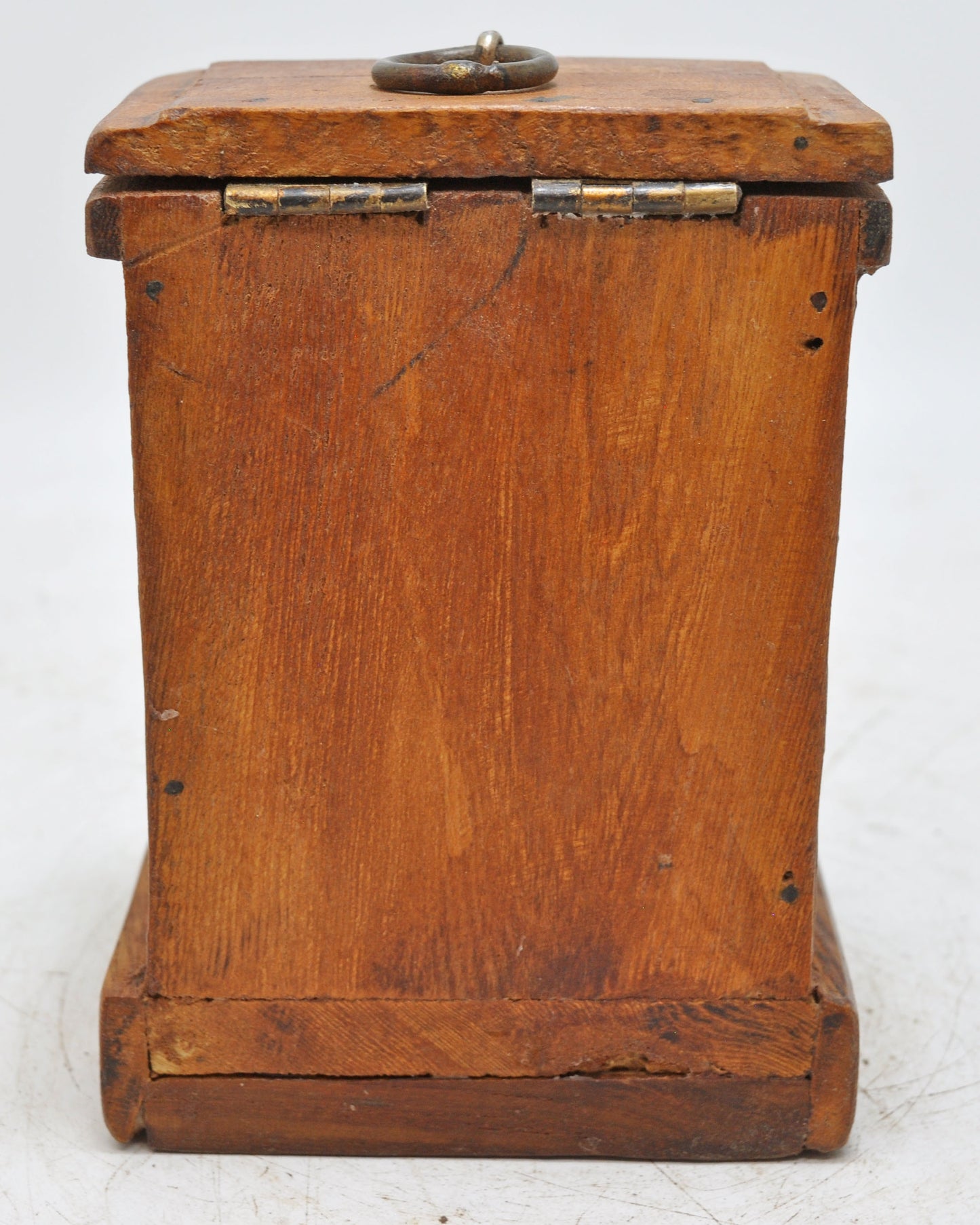 Vintage Wooden Storage Box Original Old Hand Crafted