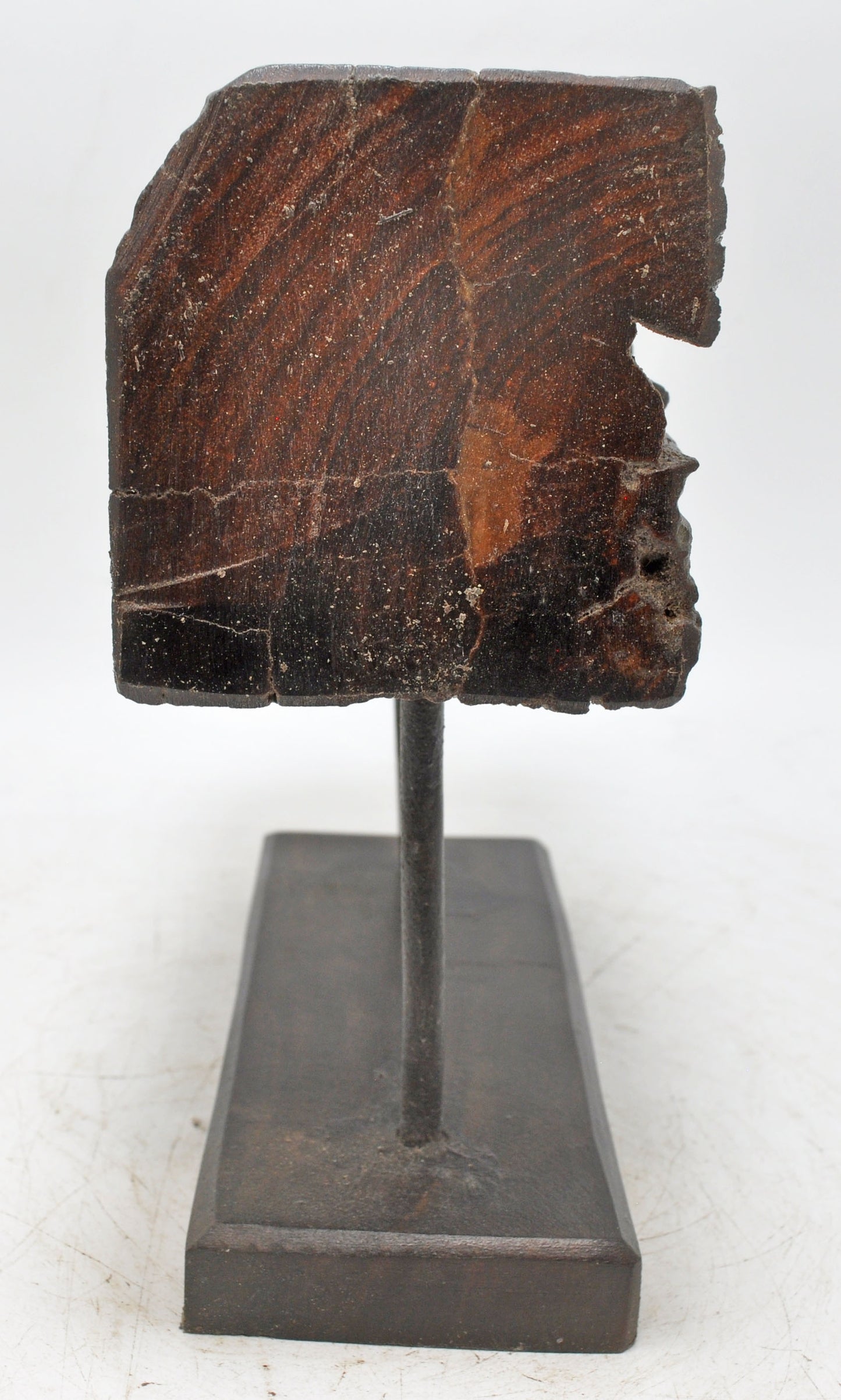 Antique Wooden Peacock Shape Carving Block on Stand Original Old Fine Hand Carved