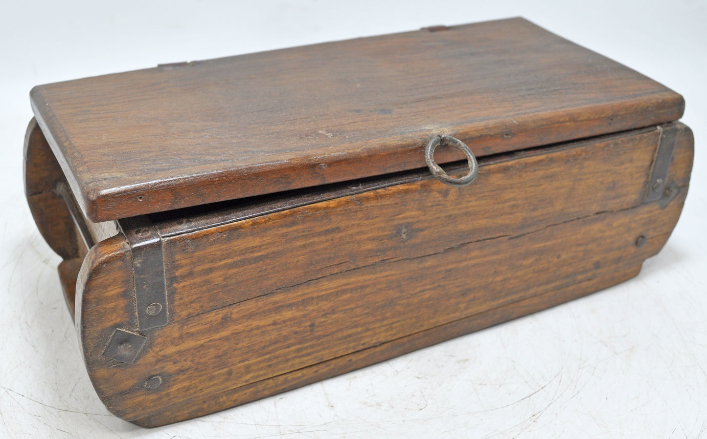 Vintage Wooden Brick Mould Tool Box Original Old Hand Crafted