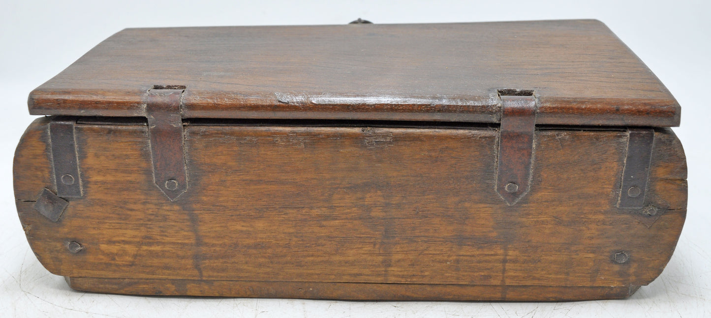 Vintage Wooden Brick Mould Tool Box Original Old Hand Crafted