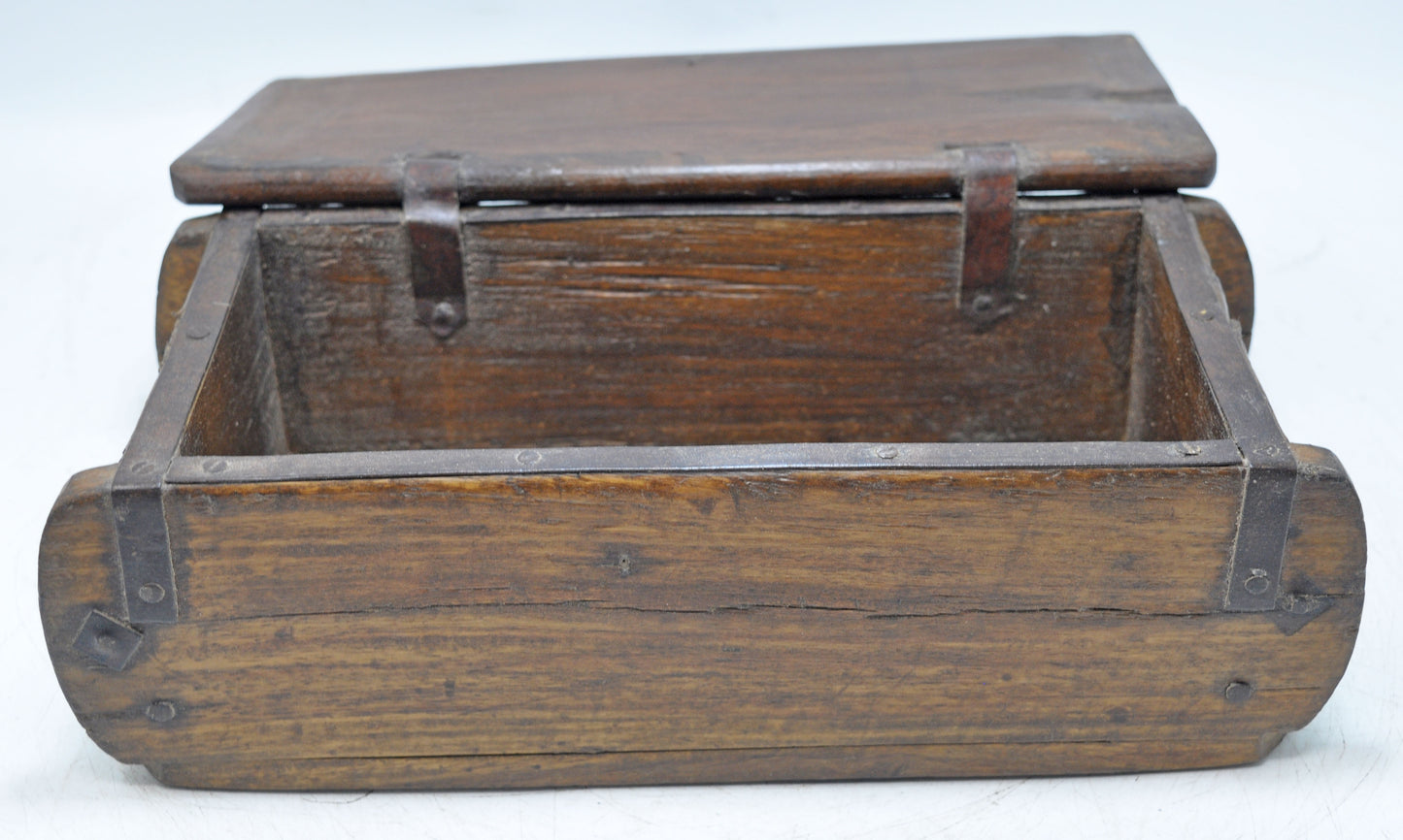 Vintage Wooden Brick Mould Tool Box Original Old Hand Crafted