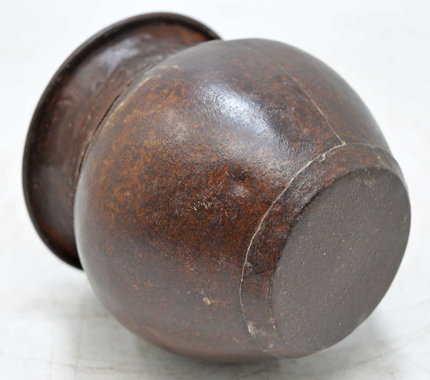 Vintage Iron Small Water Drinking Lota Pot Original Old Hand Crafted