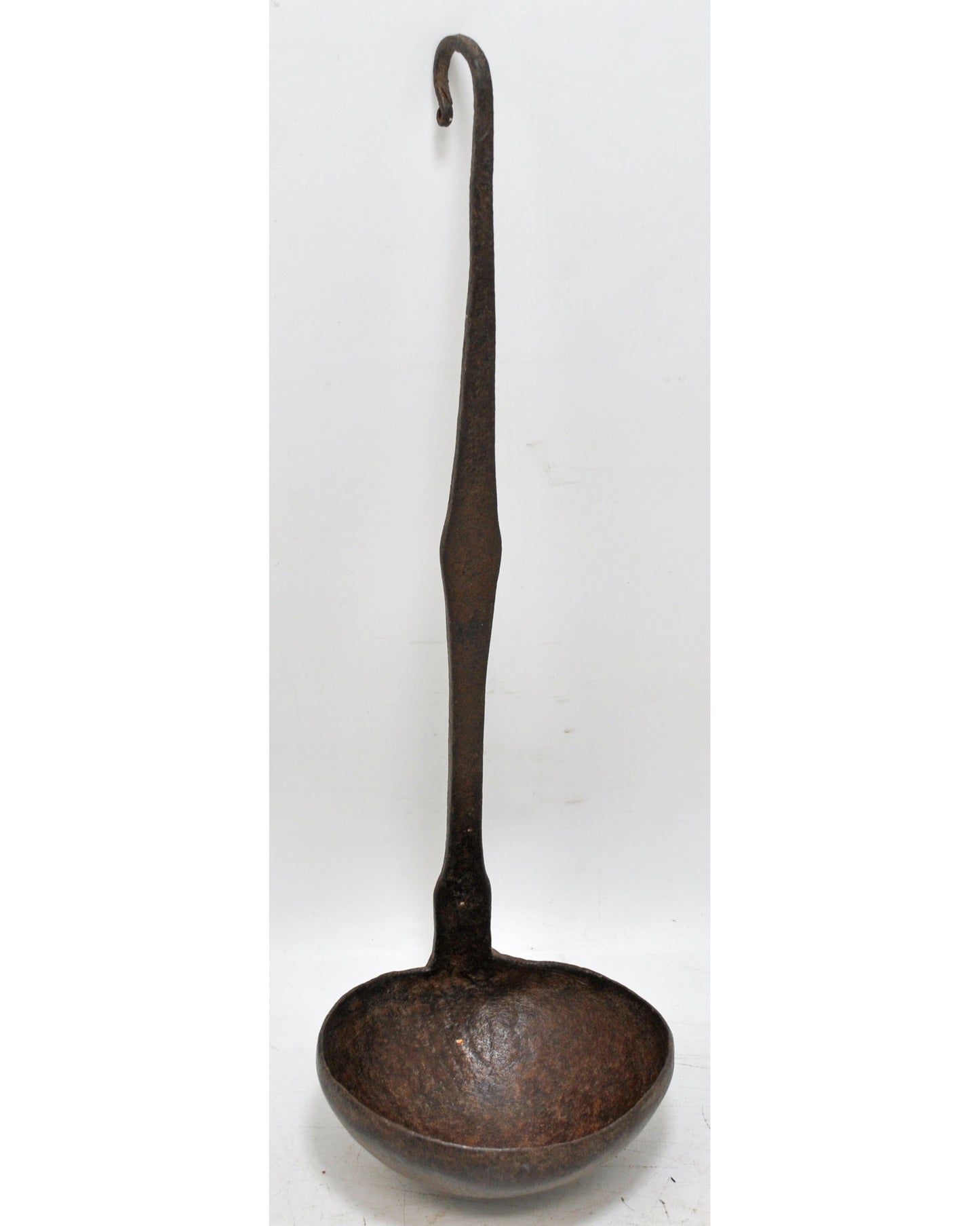 Antique Iron Long Tipri Oil Spoon Original Old Hand Crafted Engraved