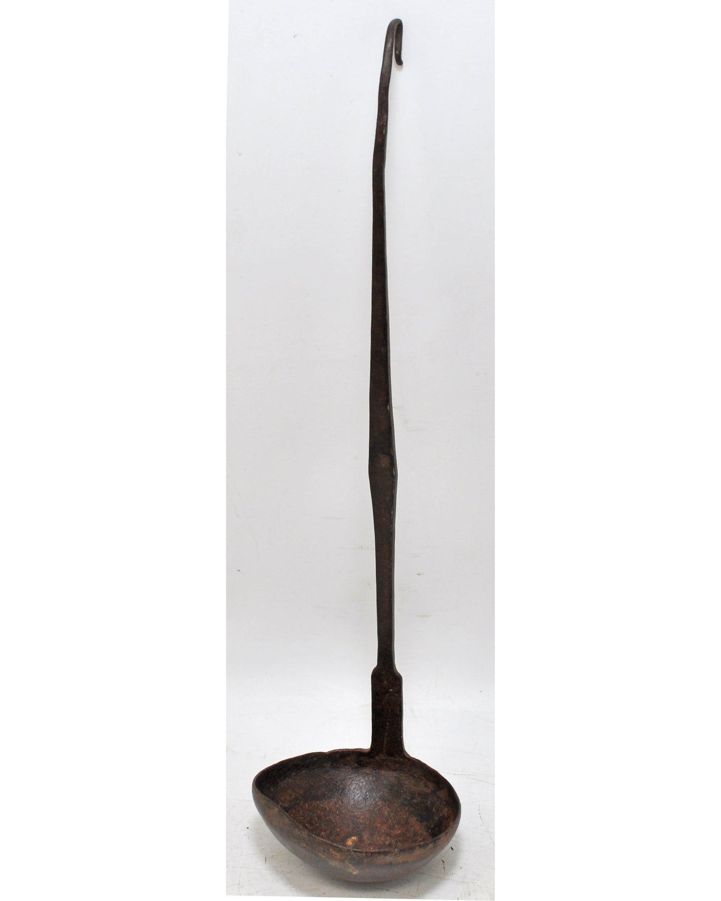 Antique Iron Long Tipri Oil Spoon Original Old Hand Crafted Engraved