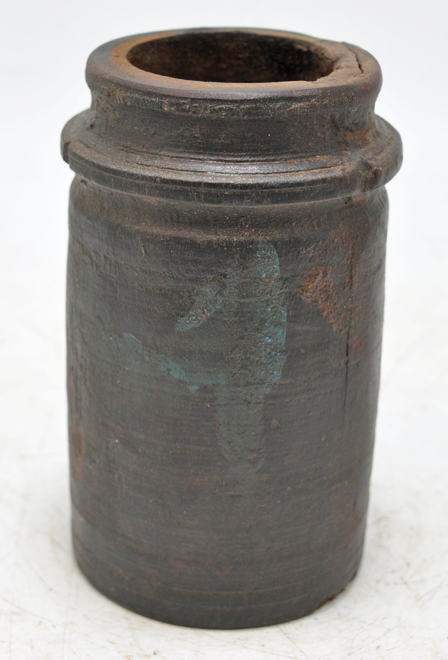 Antique Wooden Small Himalayan Water Pot Original Old Hand Carved