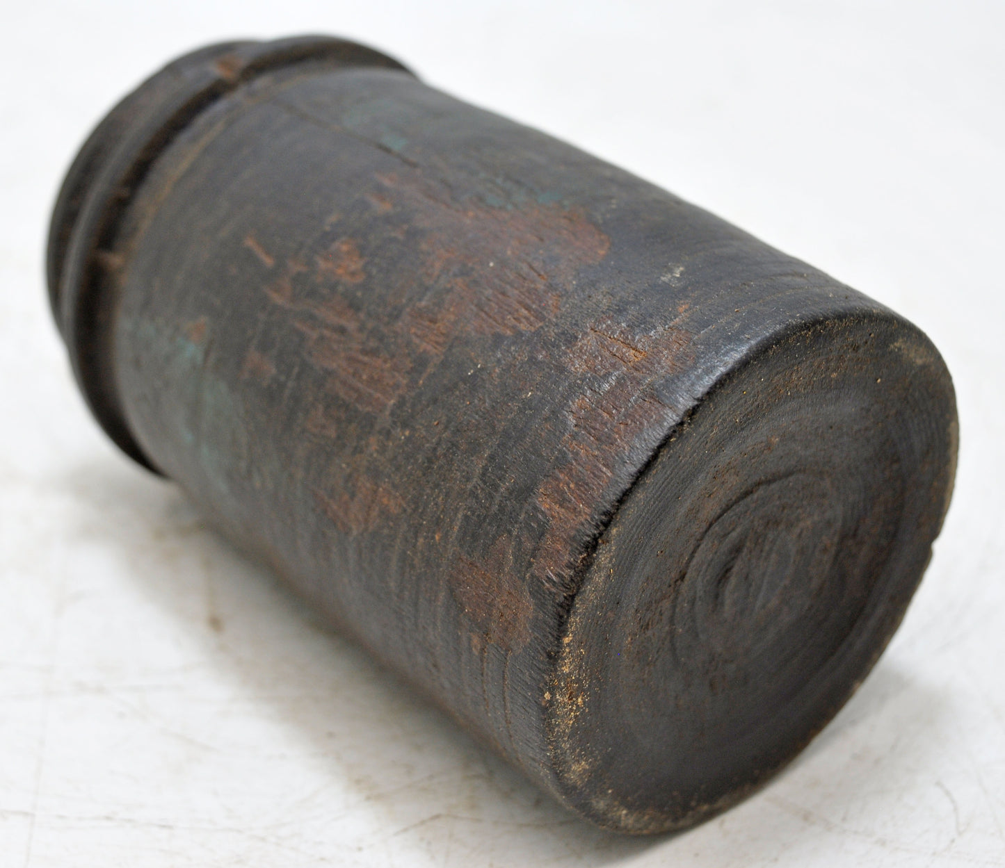 Antique Wooden Small Himalayan Water Pot Original Old Hand Carved