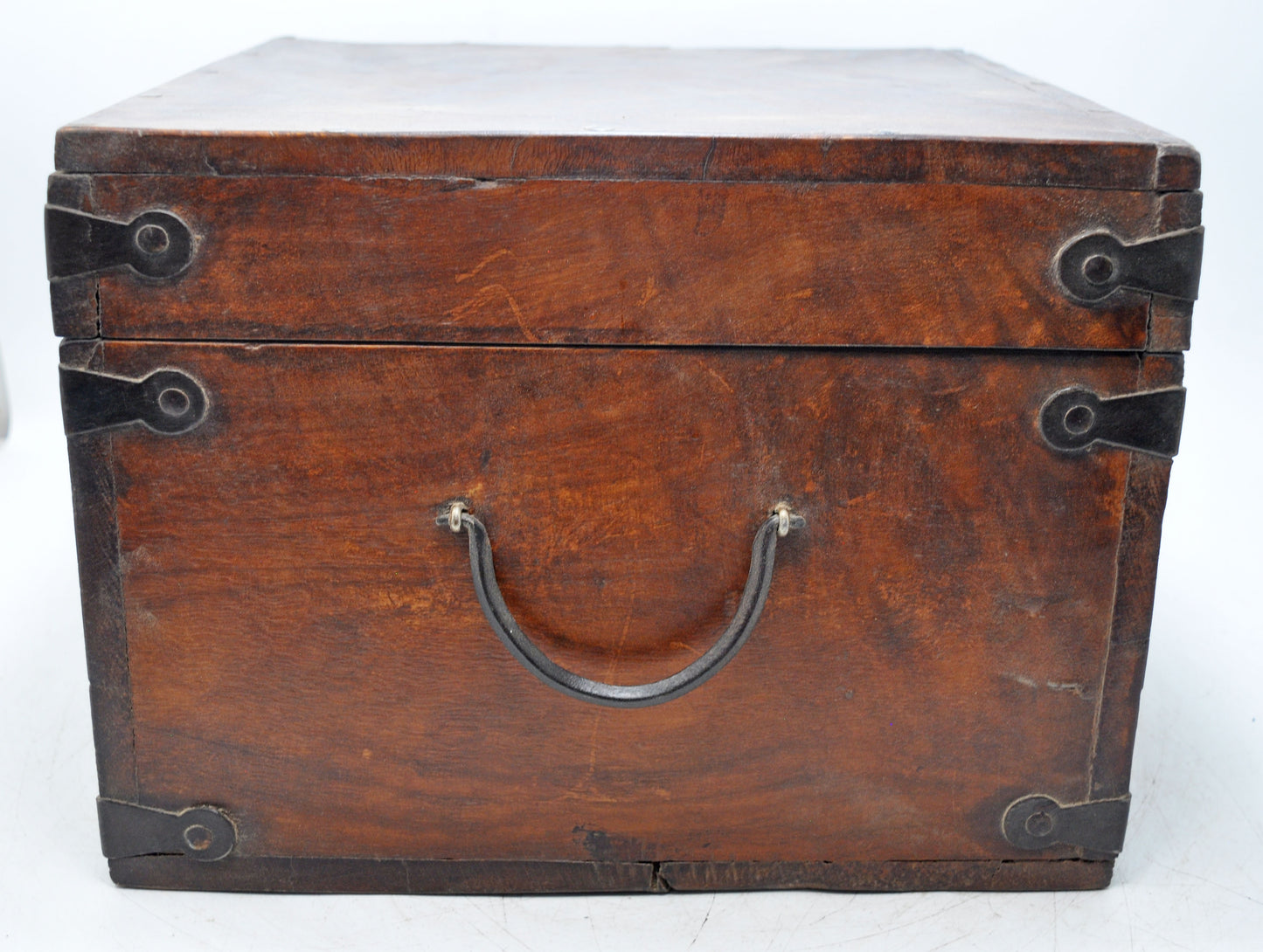 Vintage Wooden Storage Chest Box Original Old Hand Crafted