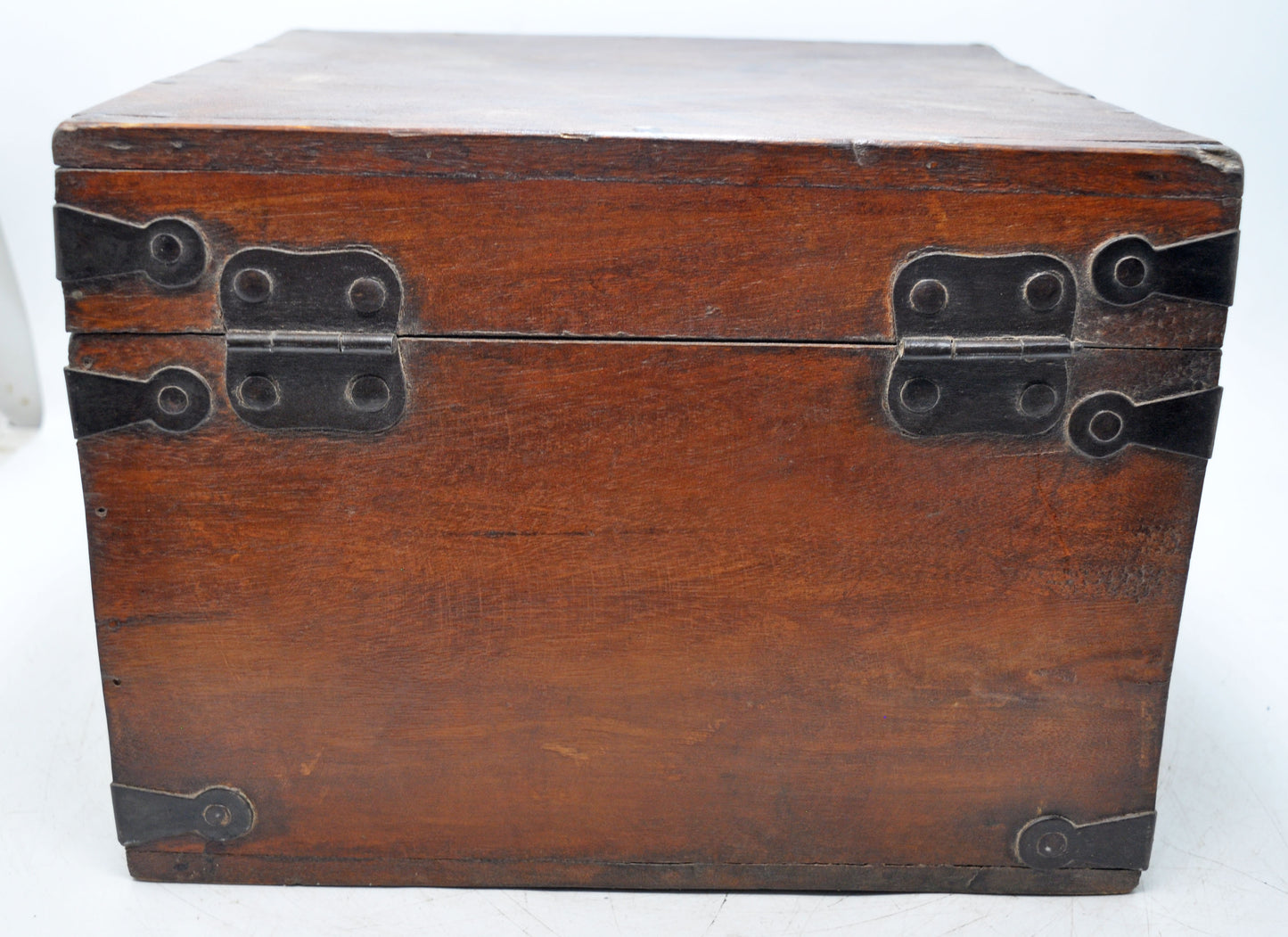 Vintage Wooden Storage Chest Box Original Old Hand Crafted