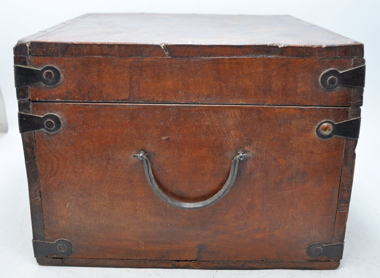 Vintage Wooden Storage Chest Box Original Old Hand Crafted