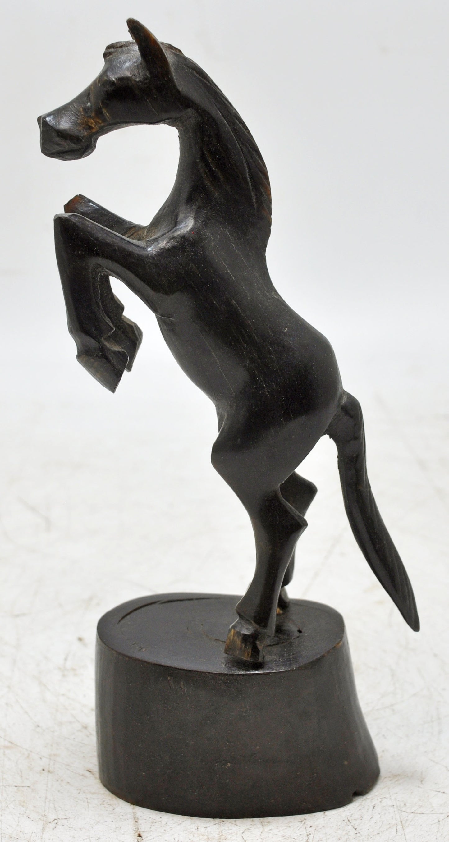 Vintage Very Fine Horse Figurine Original Old Hand Carved