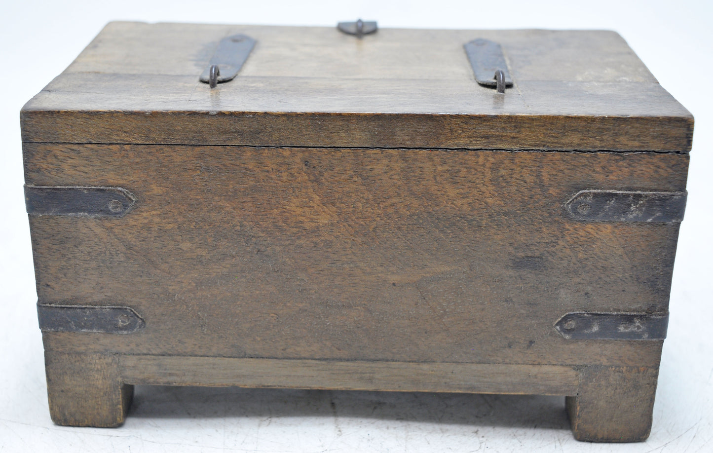 Vintage Wooden Small Storage Box Original Old Hand Crafted