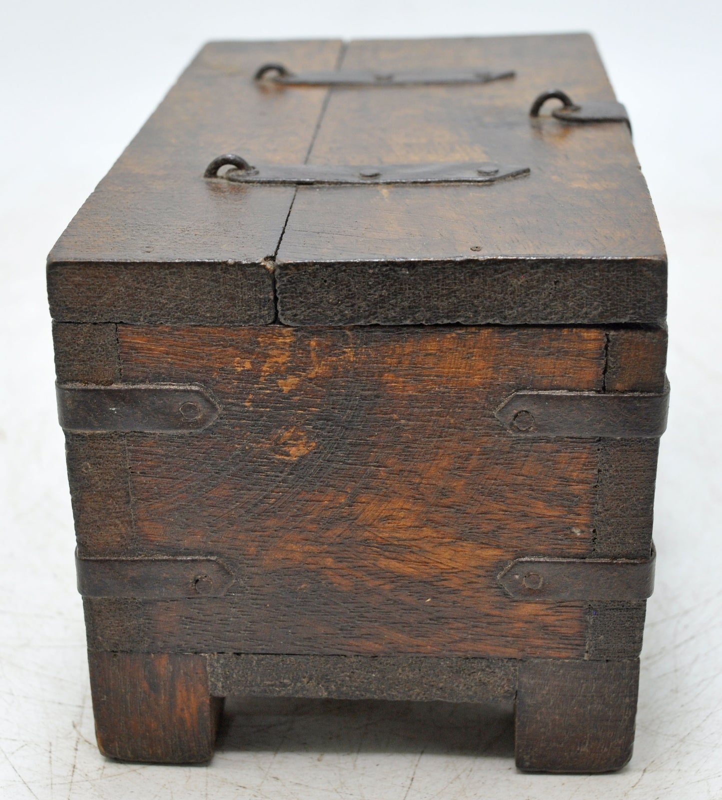 Vintage Wooden Small Storage Box Original Old Hand Crafted