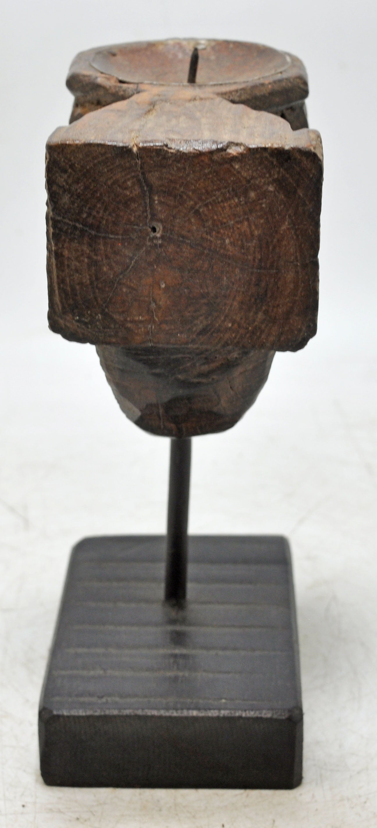 Antique Wooden Bracket Carving Candle Holder Original Old Hand Carved