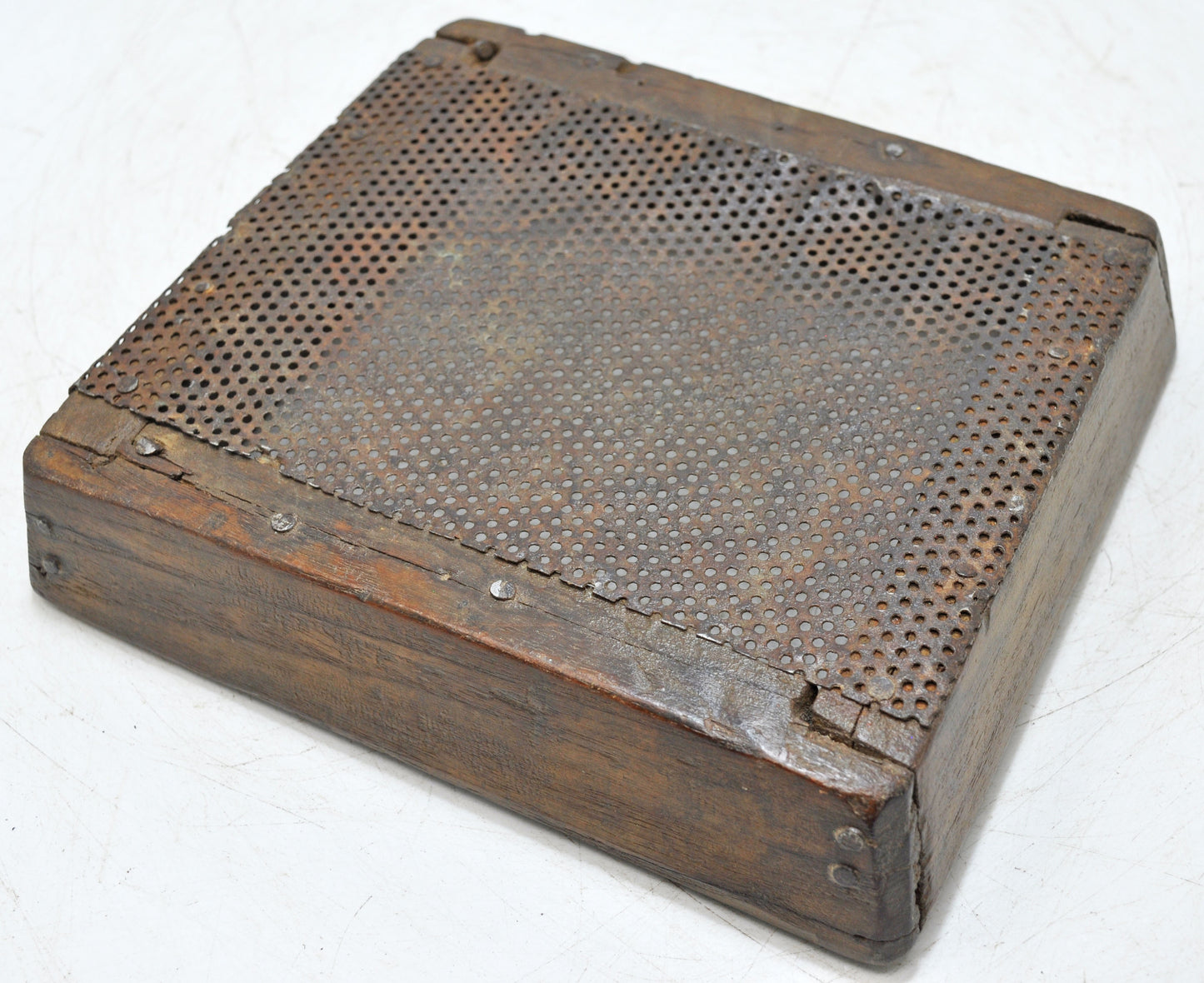 Antique Wooden Flour Filtering Tray Original Old Hand Crafted