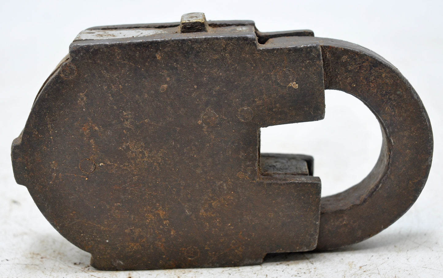 Antique Iron Levers System Pad Lock With Key Original Old Hand Crafted Working