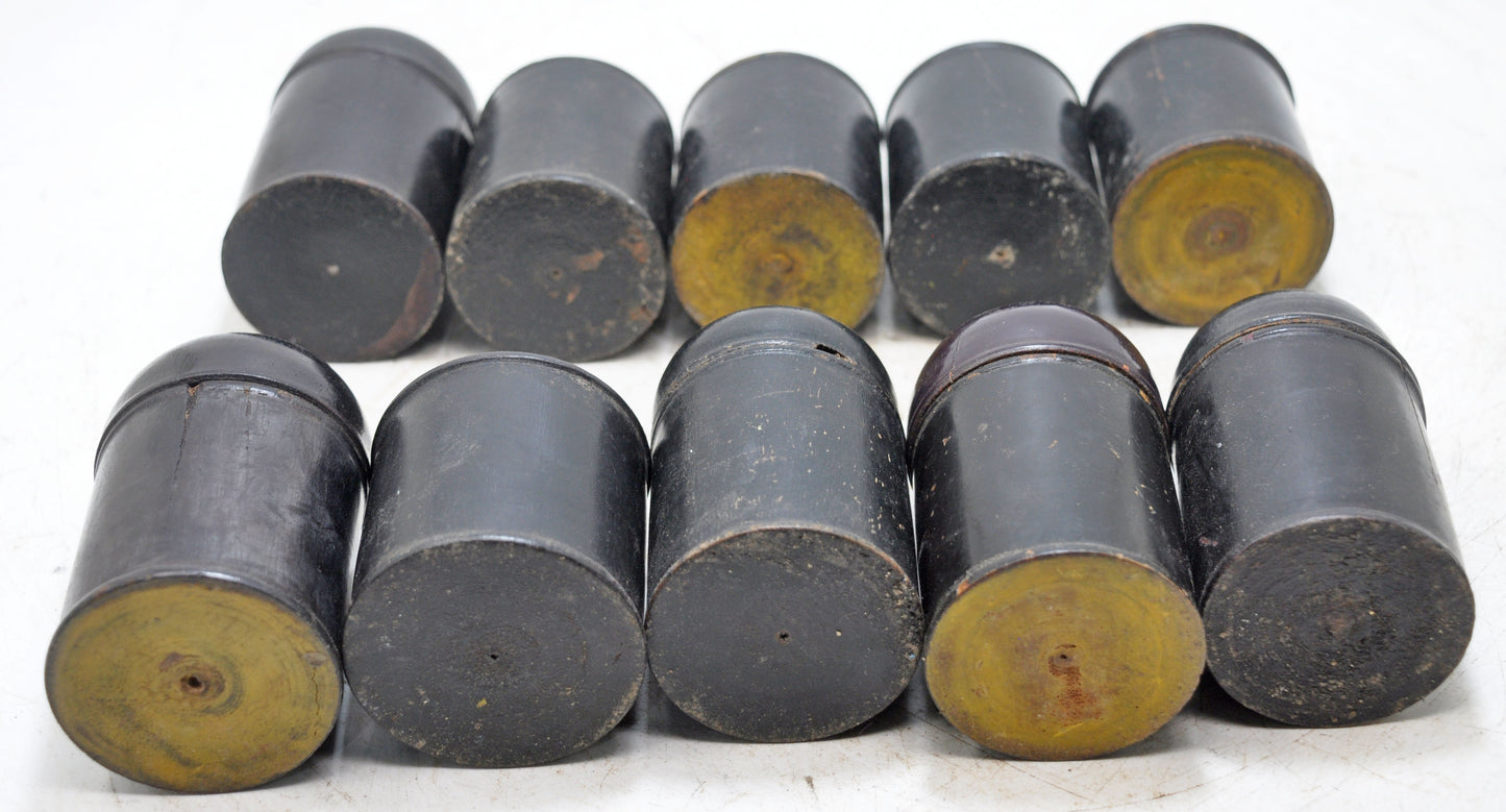 Lot of 10 Vintage Wooden Lacquer Painted Candy Box Original Old Handd Crafted