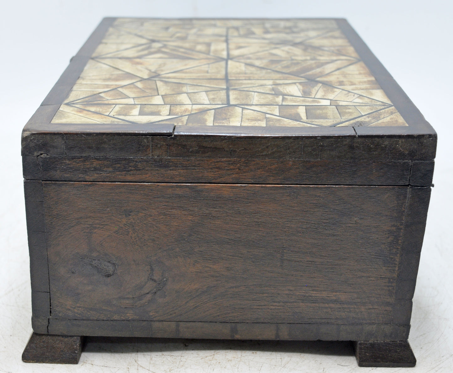 Vintage Wooden Storage Chest Box Original Old Hand Crafted