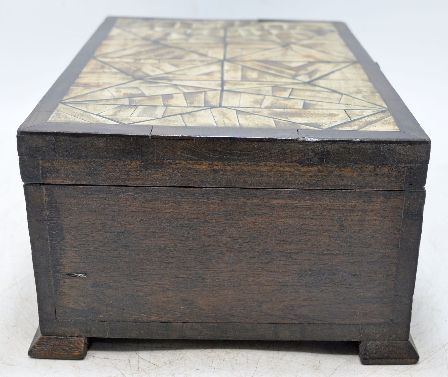 Vintage Wooden Storage Chest Box Original Old Hand Crafted