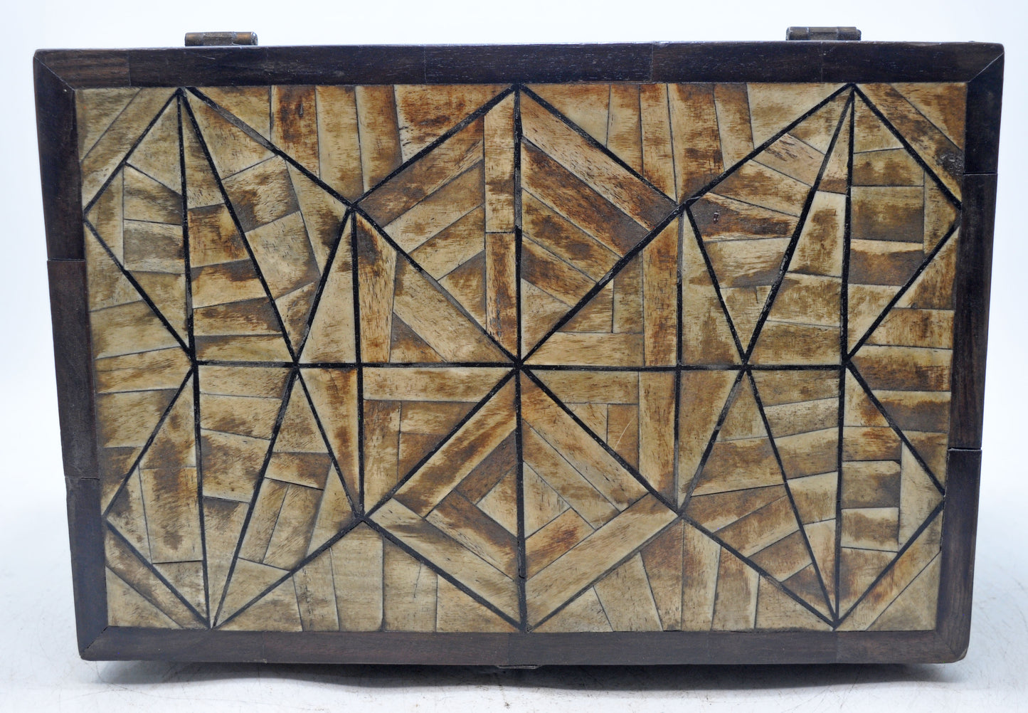 Vintage Wooden Storage Chest Box Original Old Hand Crafted