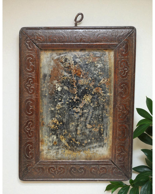 Antique Wooden Mirror Frame Original Old Hand Crafted