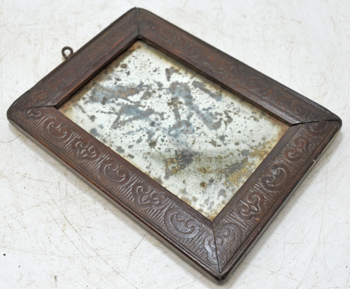 Antique Wooden Mirror Frame Original Old Hand Crafted