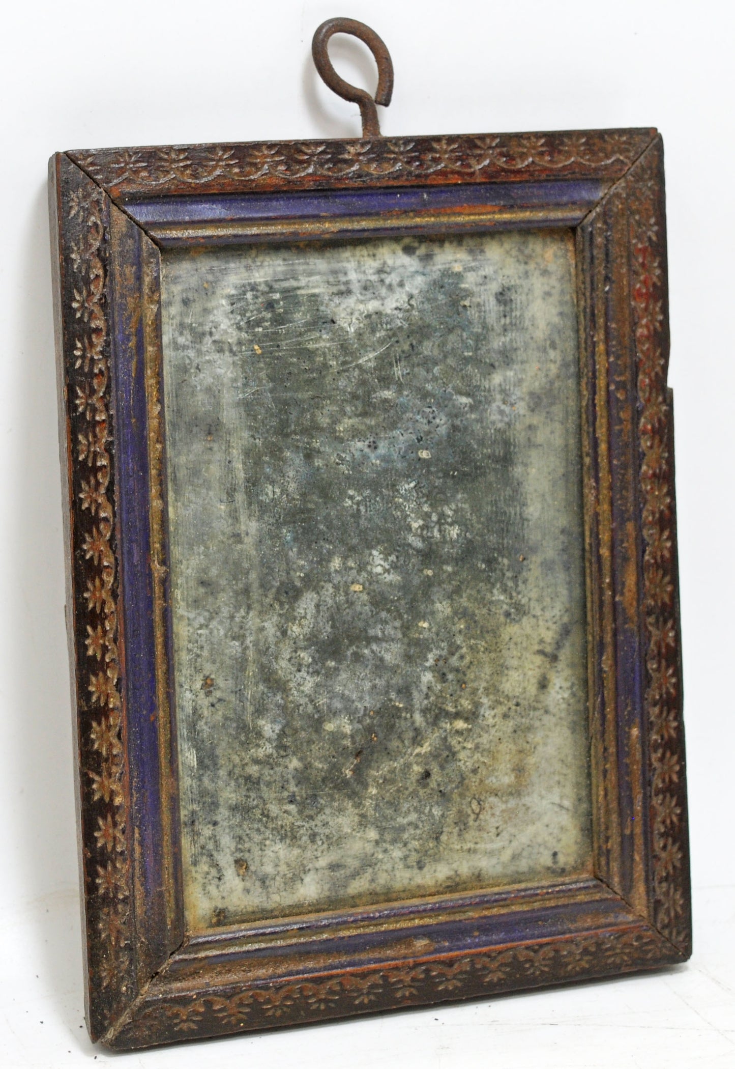 Antique Wooden Mirror Frame Original Old Hand Crafted