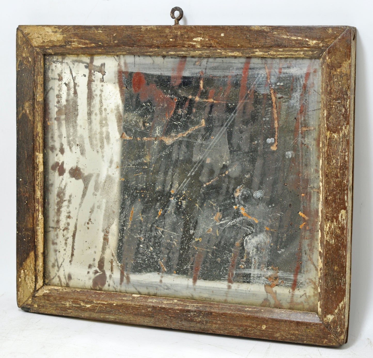 Antique Wooden Mirror Frame Original Old Hand Crafted