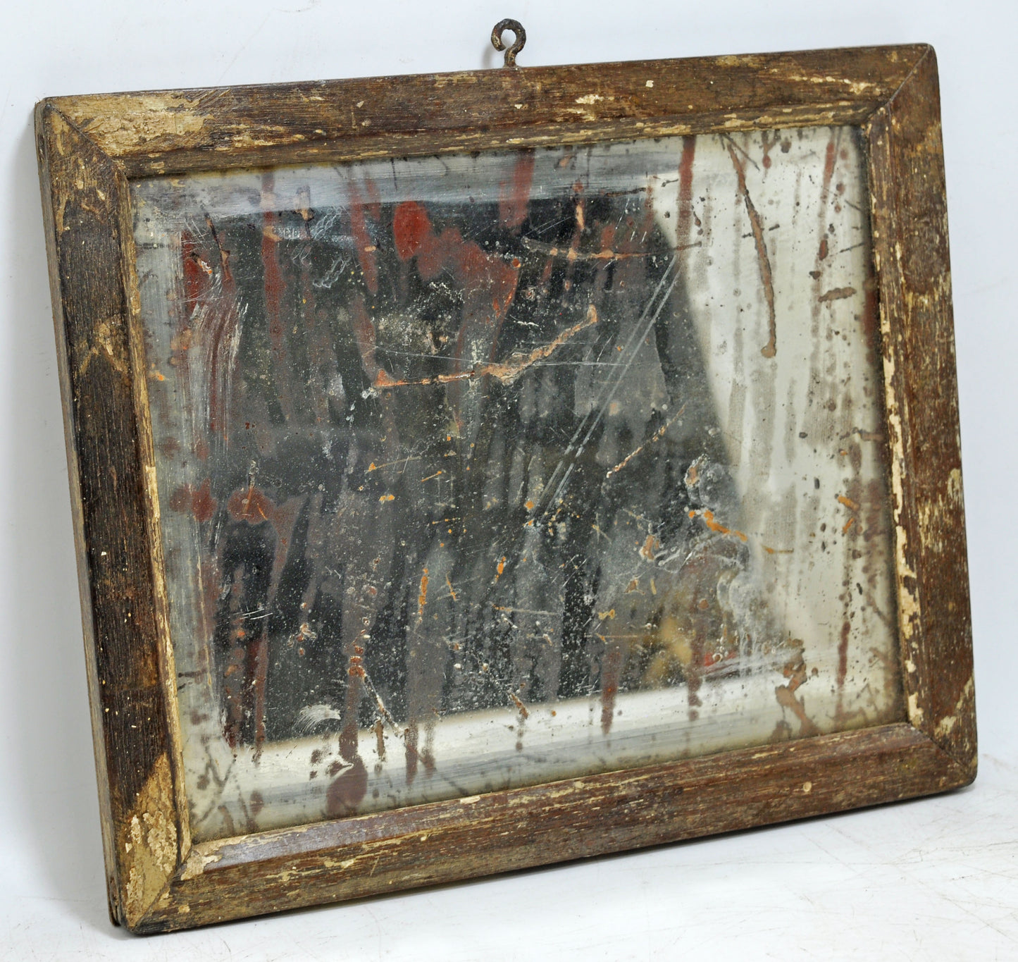 Antique Wooden Mirror Frame Original Old Hand Crafted