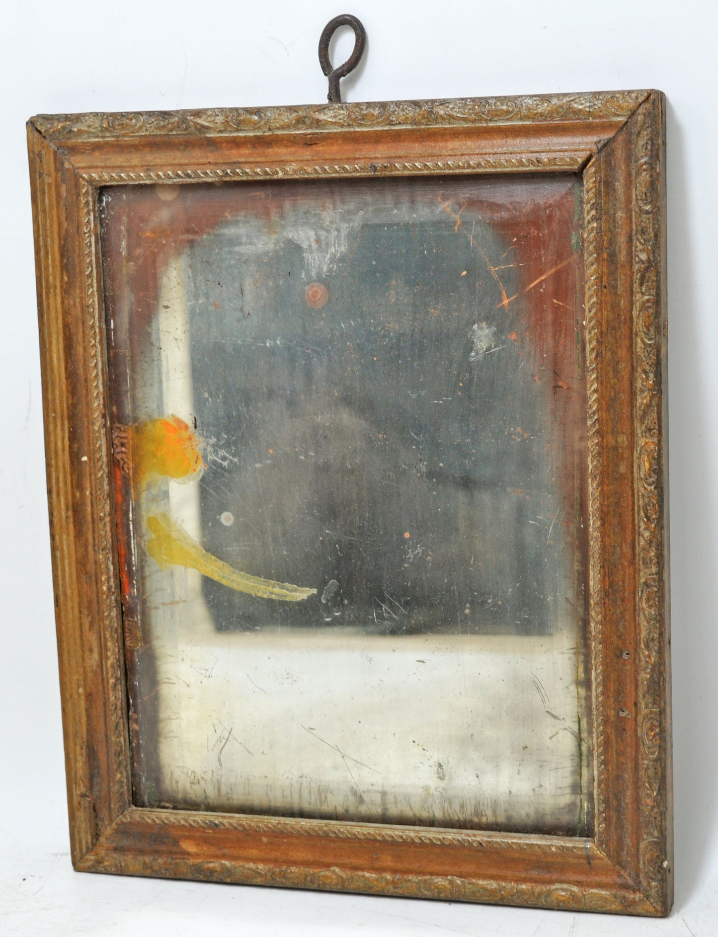 Antique Wooden Mirror Frame Original Old Hand Crafted