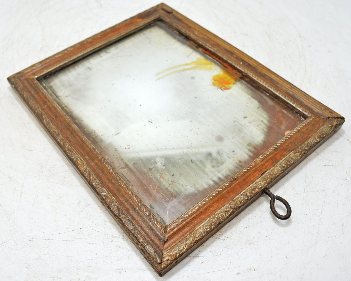 Antique Wooden Mirror Frame Original Old Hand Crafted