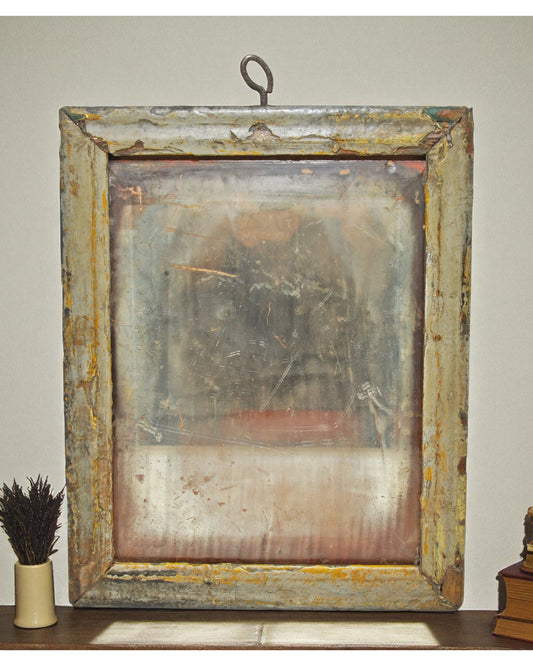 Antique Wooden Mirror Frame Original Old Hand Crafted