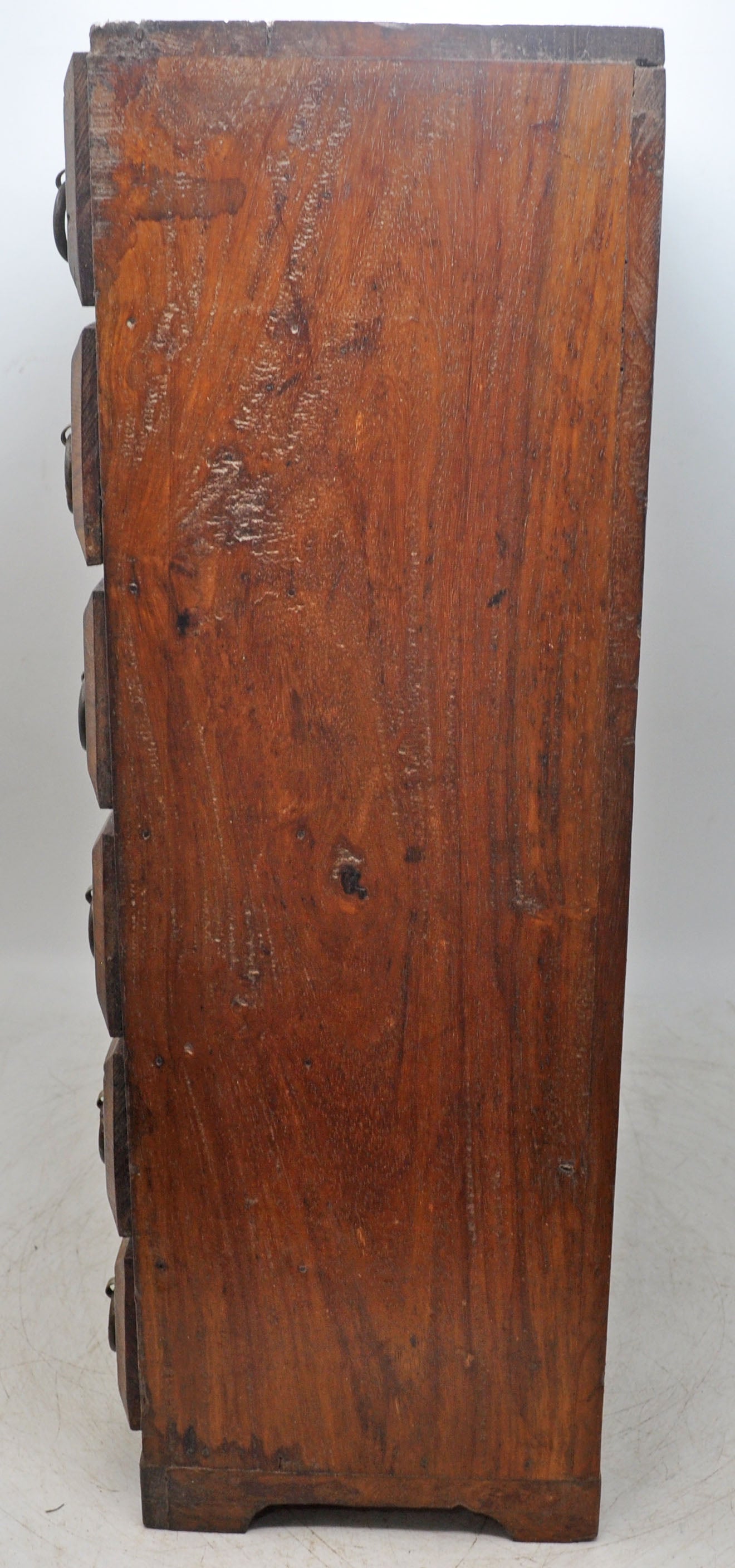 Vintage Wooden Fine Drawers Storage Box Original Old Hand Crafted